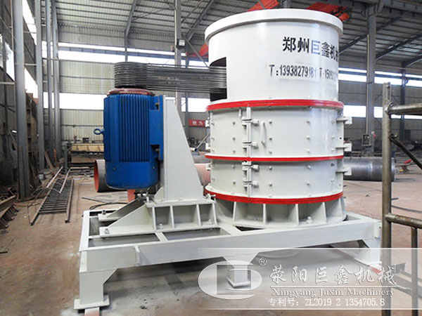 干粉砂浆制砂机制作完毕展示图